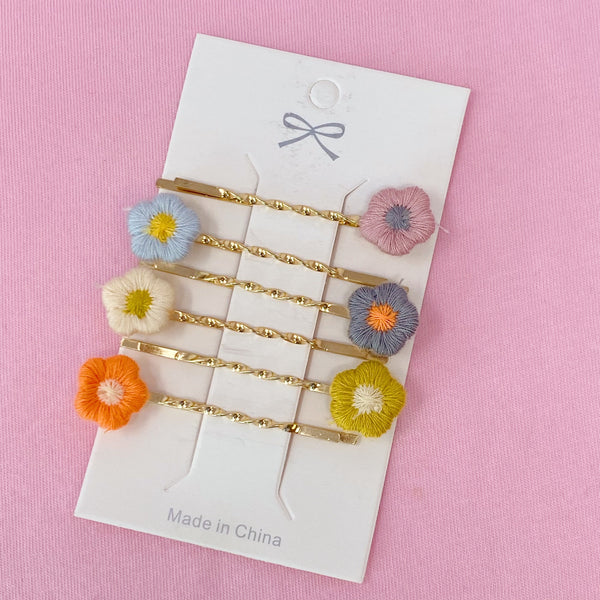 Floral Dream Bobby Pin Set - Exquisite Beauty