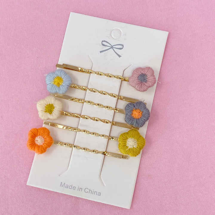 Floral Dream Bobby Pin Set - Exquisite Beauty