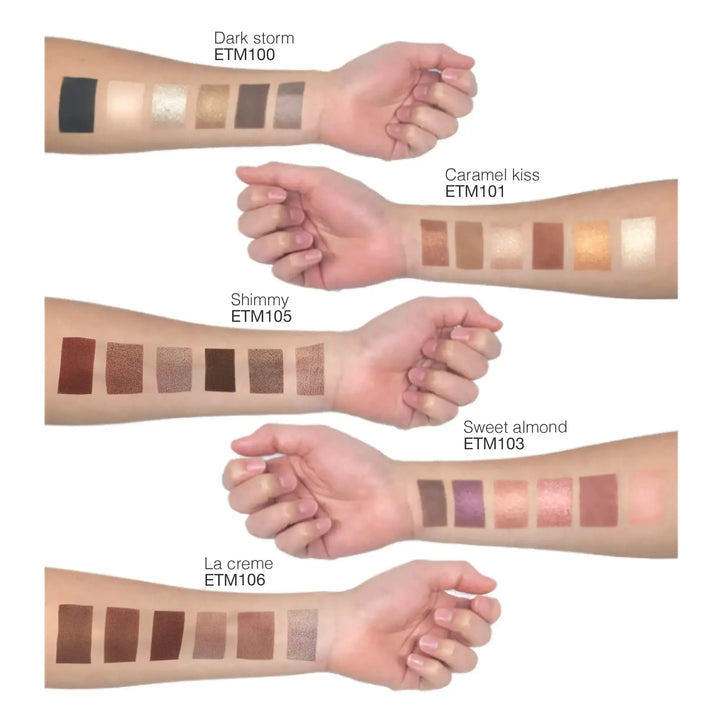 Eyeshadow Palette - Caramel Kiss - Exquisite Beauty