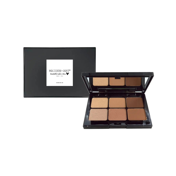 Eyeshadow Palette - Caramel Kiss - Exquisite Beauty