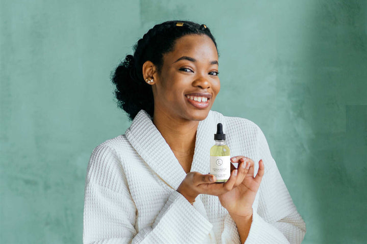 CBD Lavender Body Oil with CBD, Natural Moisturizing Body Oil (THC free) - Exquisite Beauty