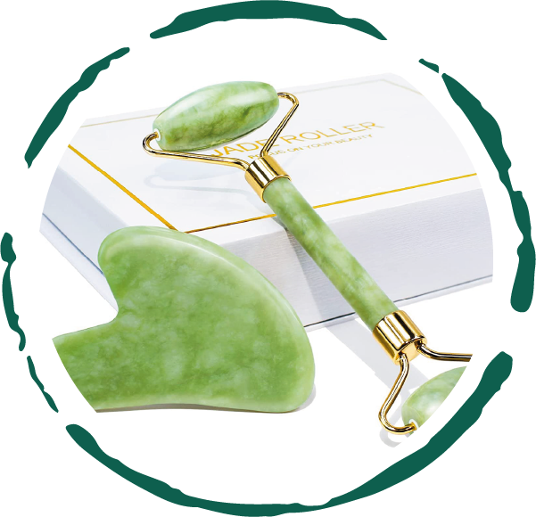 Jade Roller & Gua Sha Gift Box - Exquisite Beauty