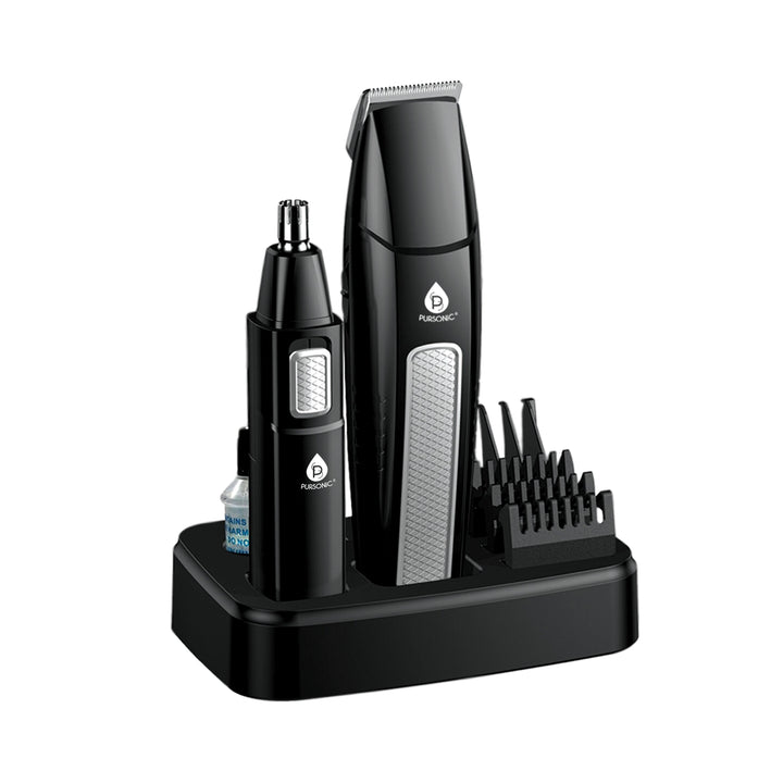 Mario Lopez Mens Grooming Kit , Designed for Hair, Beard, Nose & Ear Grooming, 10 Piece Grooming Kit - Exquisite Beauty
