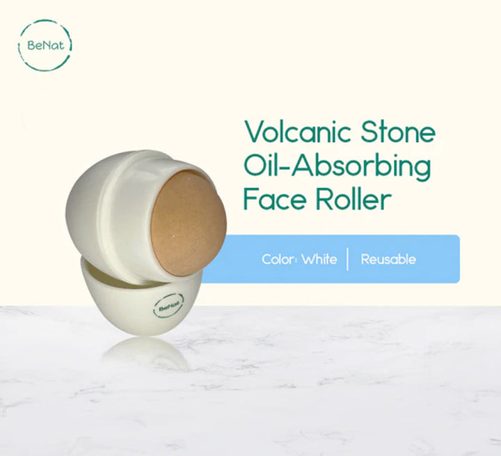 Volcanic Stone Oil-Absorbing Face Roller - Exquisite Beauty