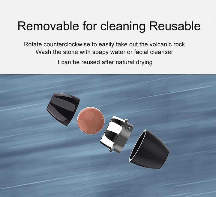 Volcanic Stone Oil-Absorbing Face Roller - Exquisite Beauty