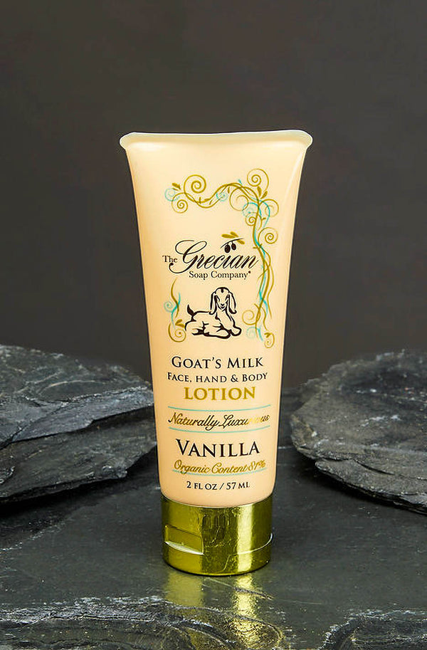Goat's Milk Lotion Tube-Vanilla - Exquisite Beauty