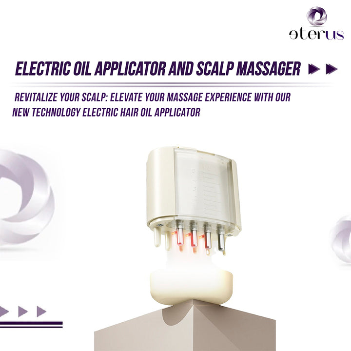 Electric Oil Applicator and Vibration Scalp Massager 2 in 1. - Exquisite Beauty