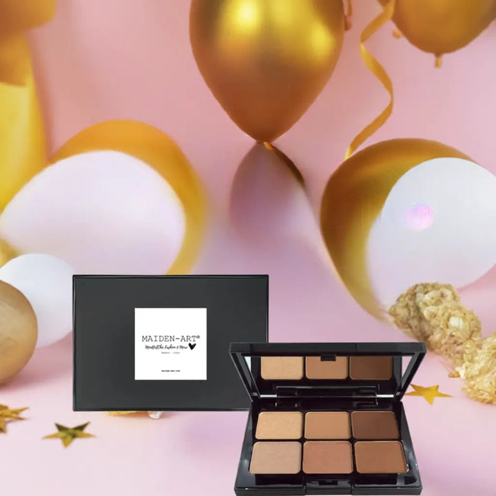 Eyeshadow Palette - Caramel Kiss - Exquisite Beauty