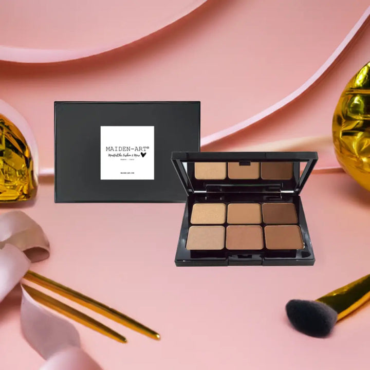 Eyeshadow Palette - Caramel Kiss - Exquisite Beauty