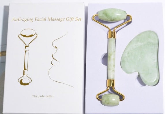 Jade Roller & Gua Sha Gift Box - Exquisite Beauty