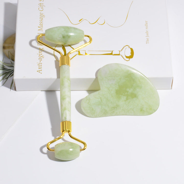 Jade Roller & Gua Sha Gift Box - Exquisite Beauty