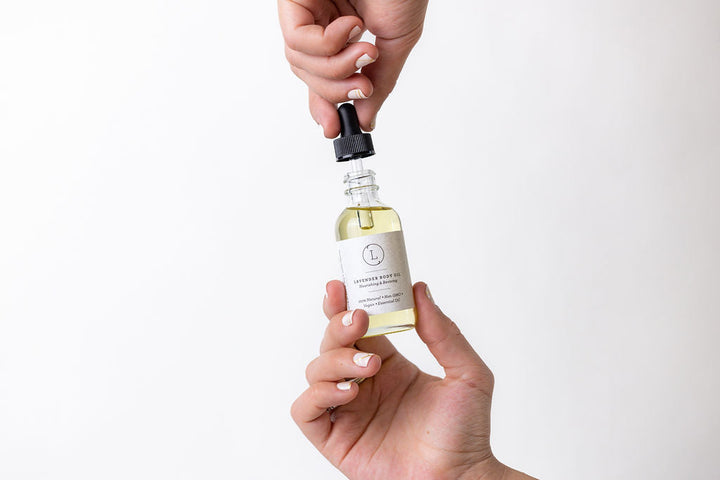CBD Lavender Body Oil with CBD, Natural Moisturizing Body Oil (THC free) - Exquisite Beauty